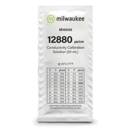 Płyn do kalibracji EC 12880 μS/cm 20ml Milwaukee